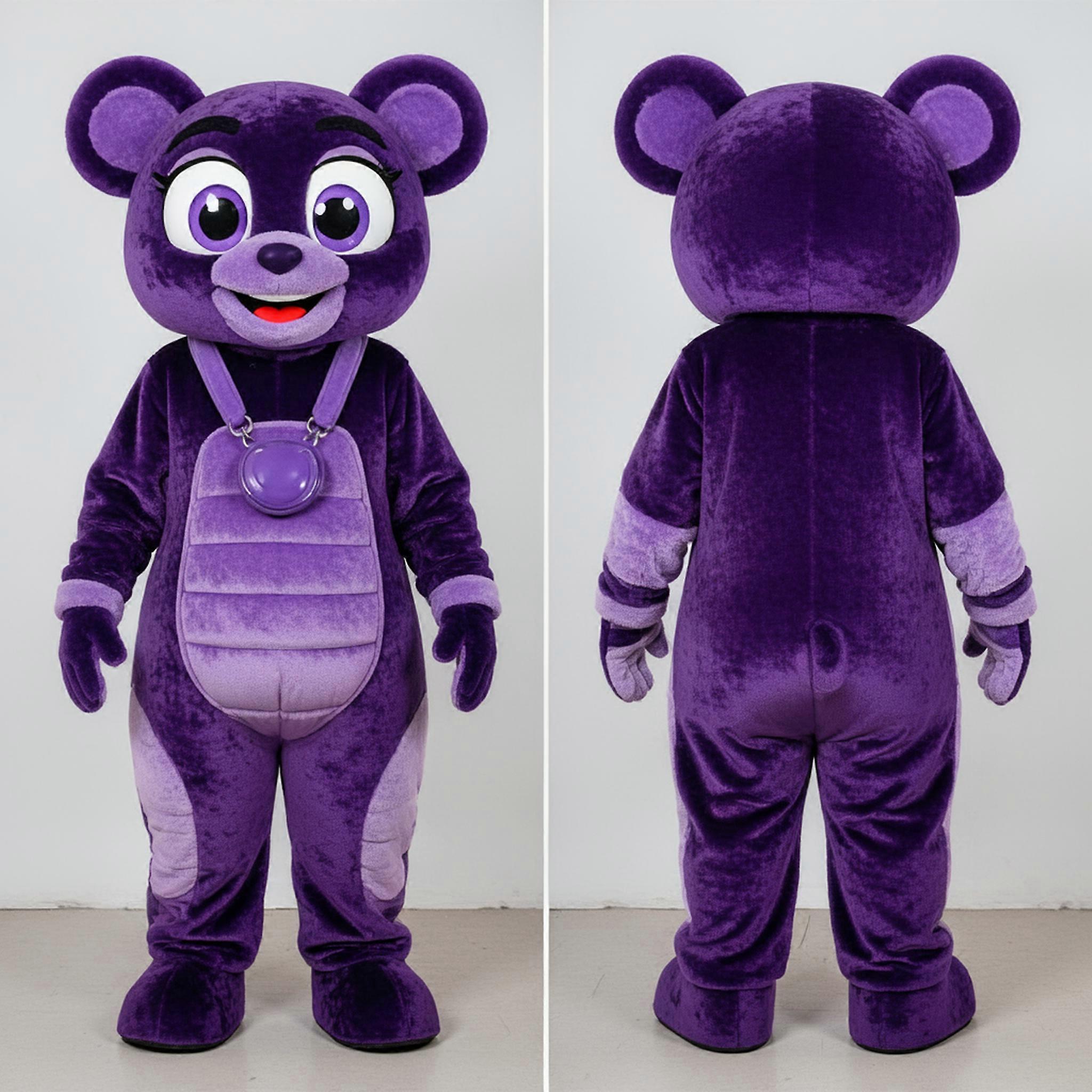 MASTICOT Lilac Velvet Pendant Mascot