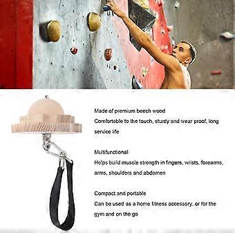 Grip Strength Trainer for Rock Climbing Wooden Finger Strengthener Climbing Holds Training Set for Workout