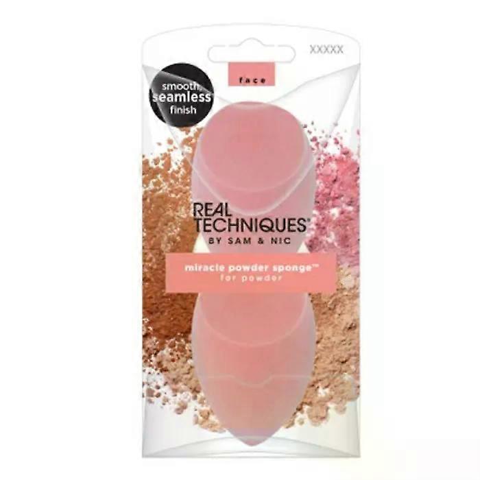 Real Techniques Miracle Powder Sponge Set 2 delar
