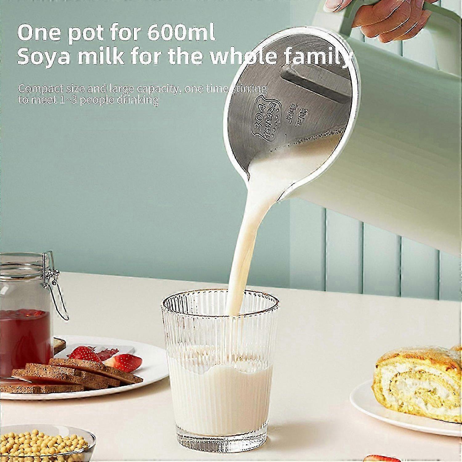 Soy milk machine with delay start, 20 oz automatic for healthy drinks