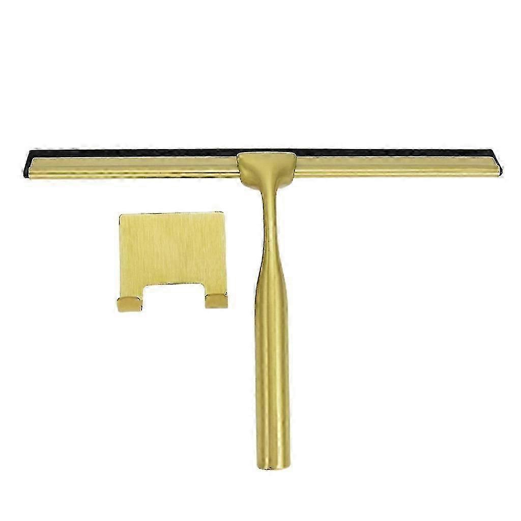 Metal Shower Squeegee Handheld Metal Cleaning Artifact Multifunction