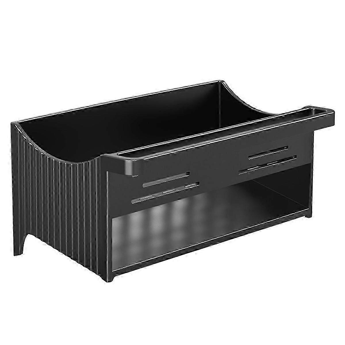 Kitchen Automatic Drainage Sink Storage RackTowel Rack