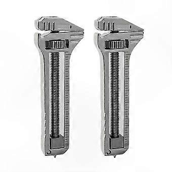 2-Pack Compact Multi-Tool Wrench with Bottle Opener and Precision Features Durable Portable Design for Everyday Use