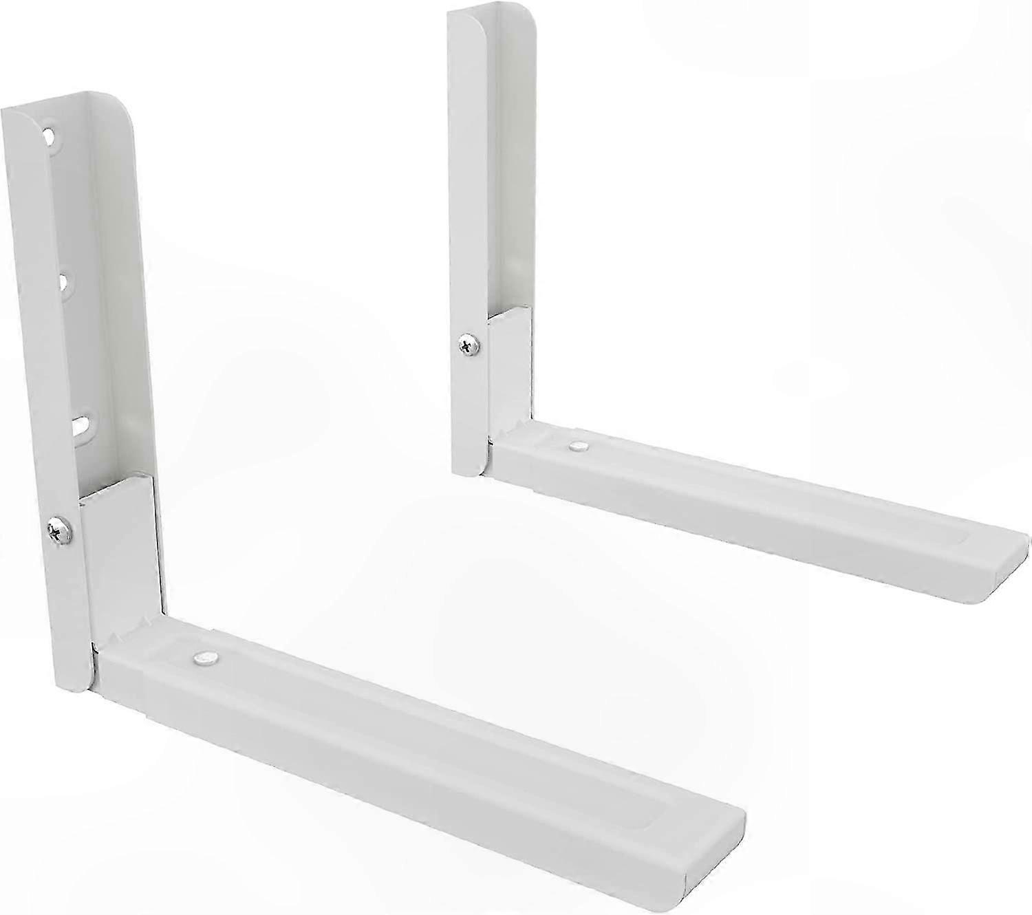 Adjustable Microwave Shelf Brackets for Kitchen Storage Solutions