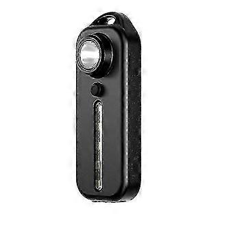 Warning Flashlight LED White Red Blue Shoulder Police Light Clip USB Rechargeable