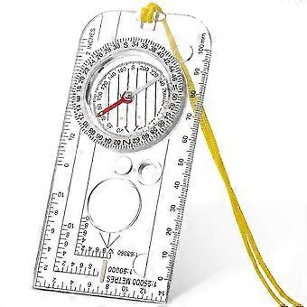 Boussole d'orientation légère avec marquages ​​lumineux