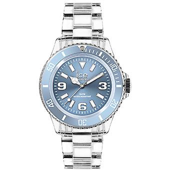 Ice-pure Quartz Analog Unisex Watch with PU.BE Plastic Bracelet. U.P.12