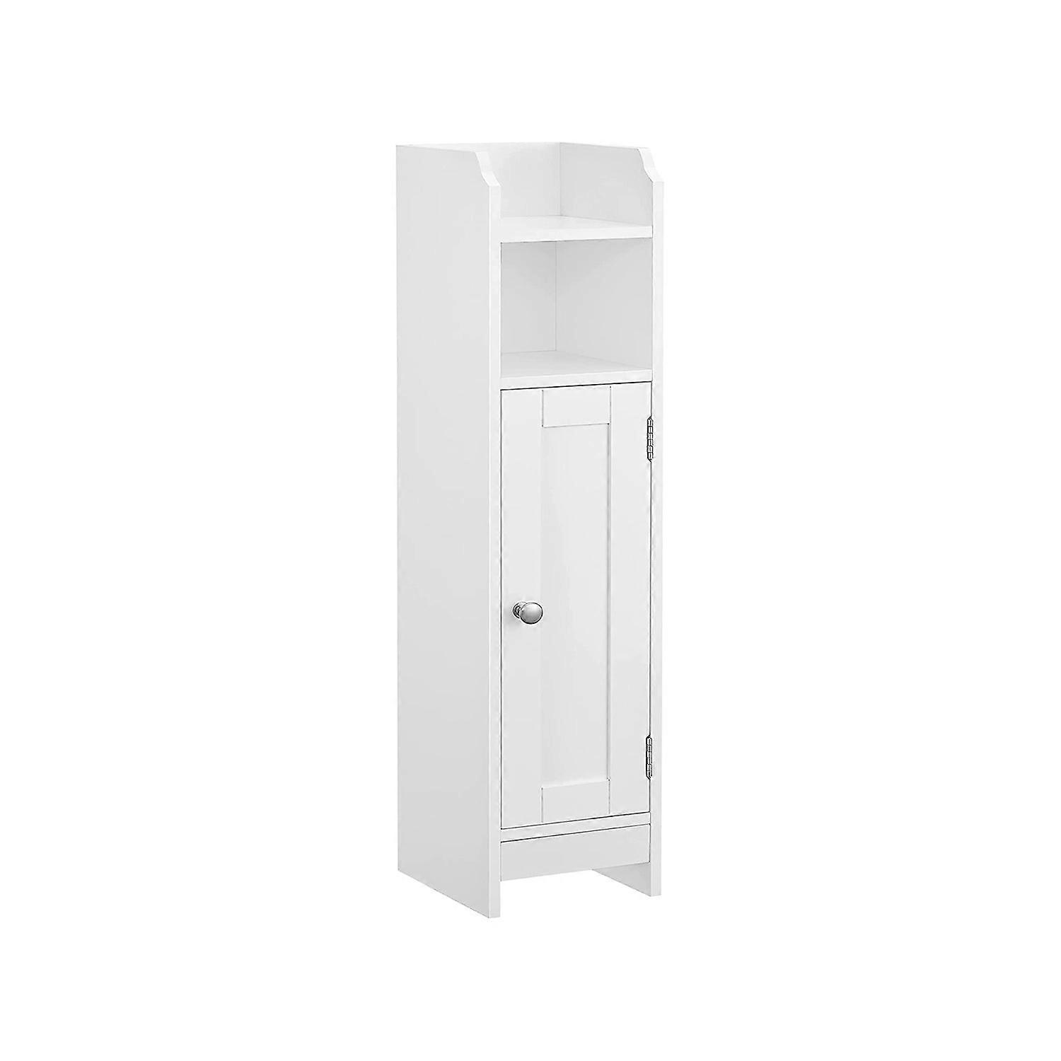 Small Bathroom Storage Corner Floor Cabinet 7.9"D x 7.1"W