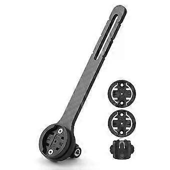Carbon Fiber Bicycle Computer Holder Road Bike Handlebar Stopwatch Mount Universal Cycling Speedometer Support for Garmin Bryton  AQ