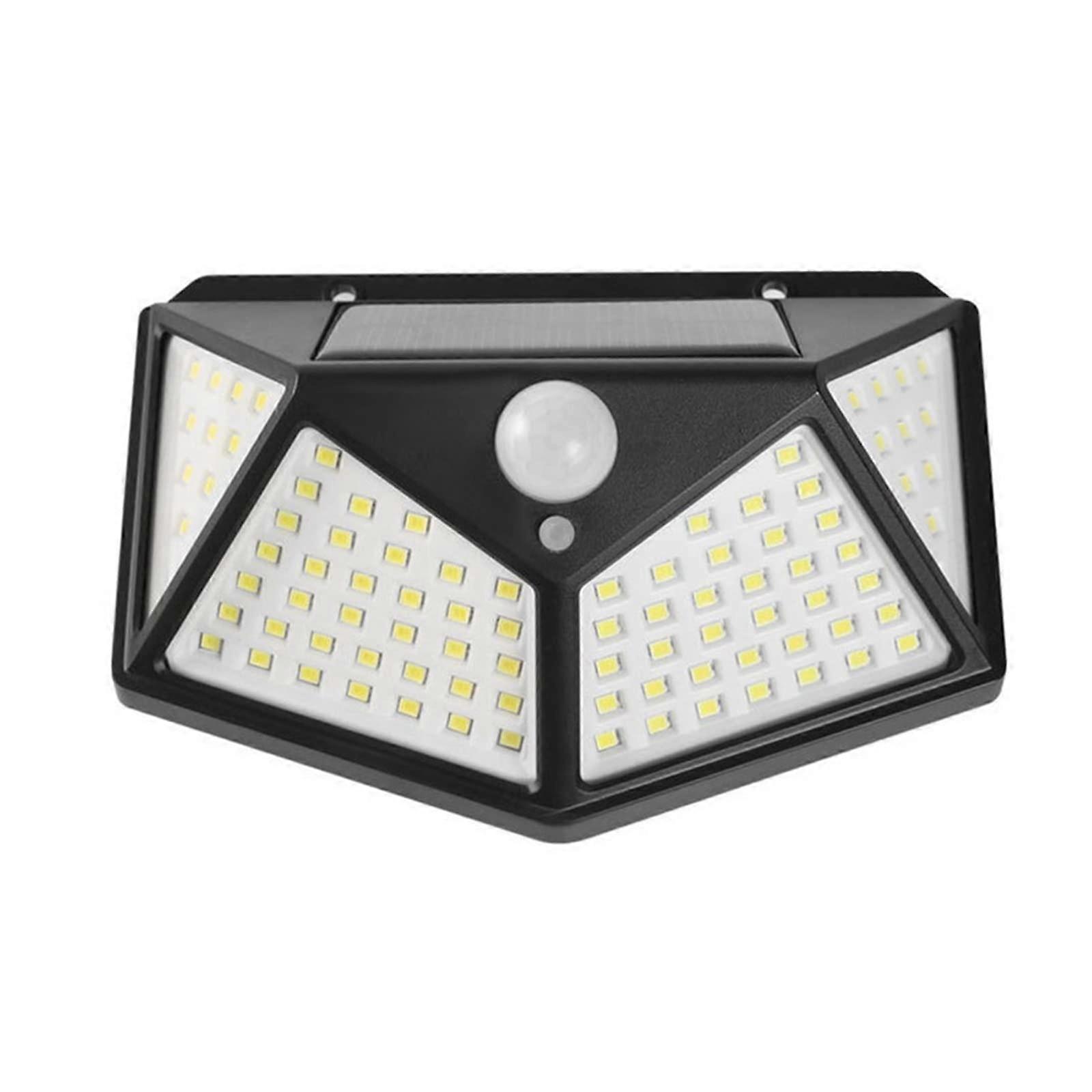 Motion-Sensing Solar Wall Light 100LED