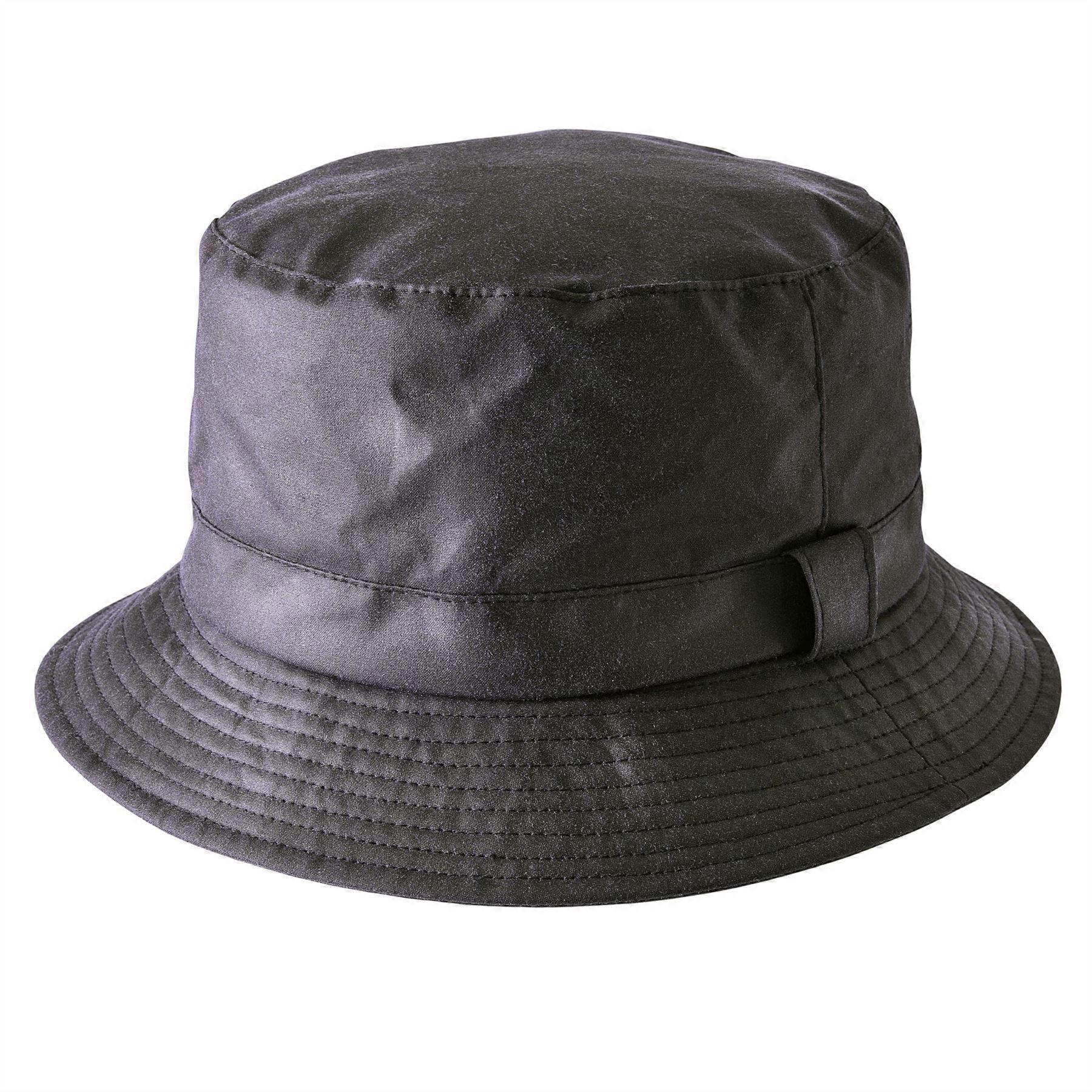 Johnston Wax Bush Hat ZH003 Black