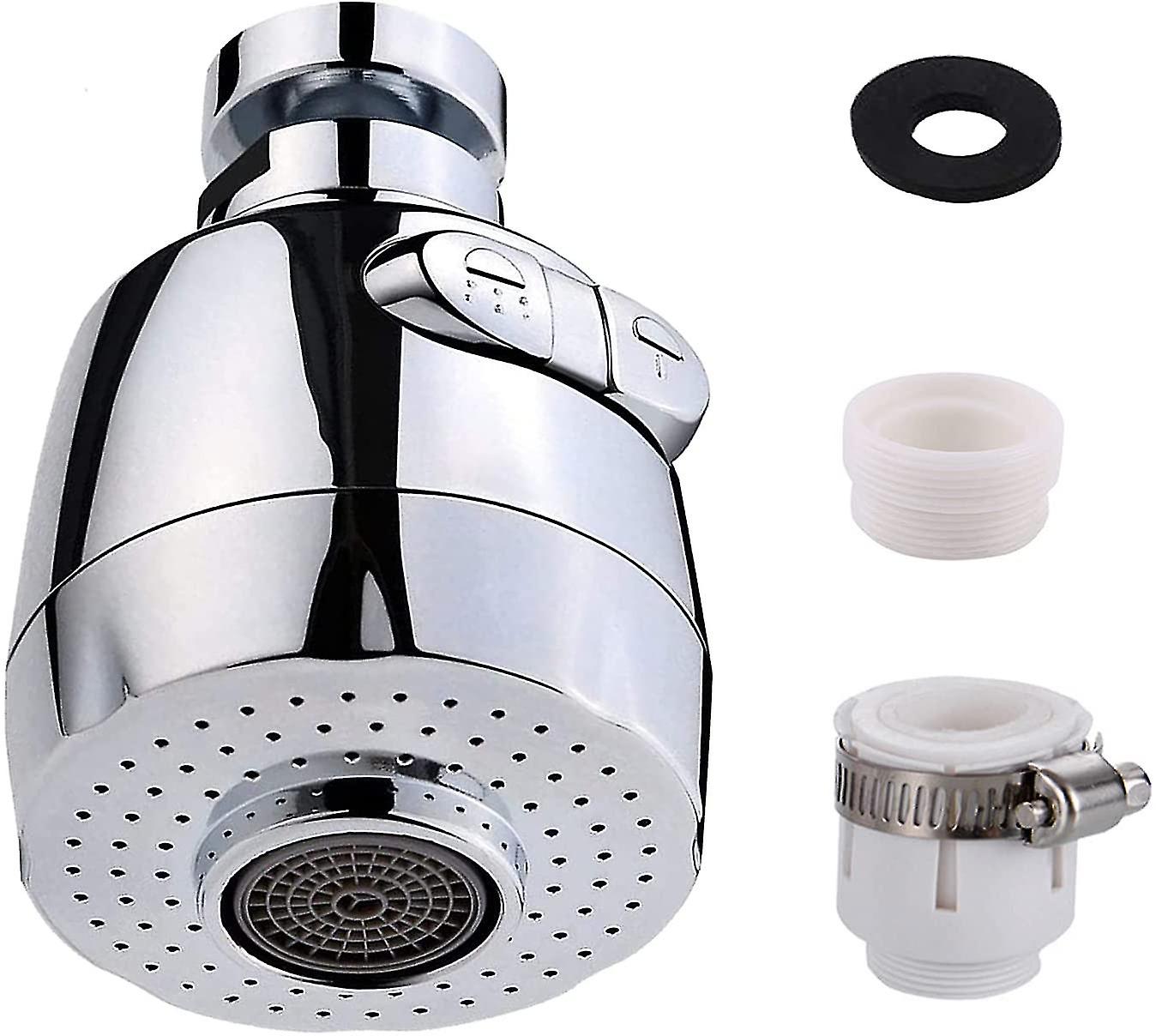 Faucet Aerator, 360  Swivel Kitchen Faucet End, 2 Modes Adjustable Kitchen