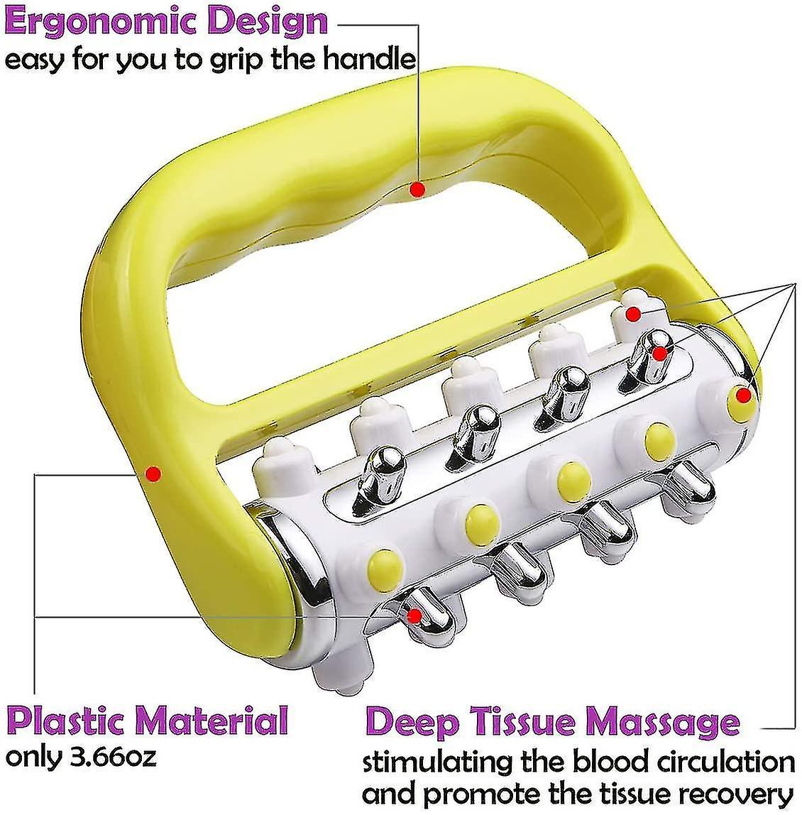 Anti-cellulite Massager Fascia And Muscle Roller Fat Mini Trigger Points Deep Tissue Myofascial Rele