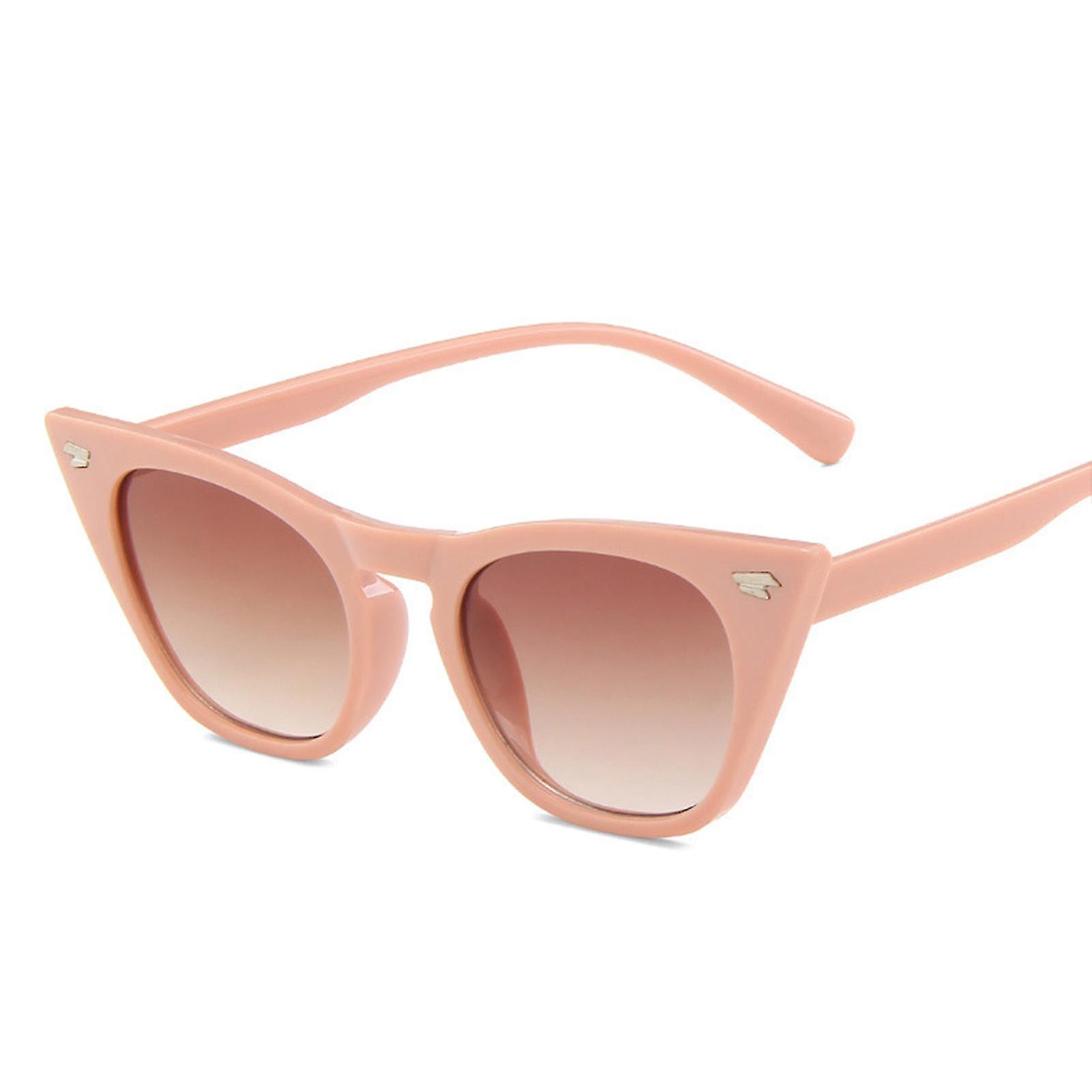 Cat-eye Shape Men Women Sunglasses Uv Protection Anti Glare Durable Frame Glasses For Walking Driving Cyc