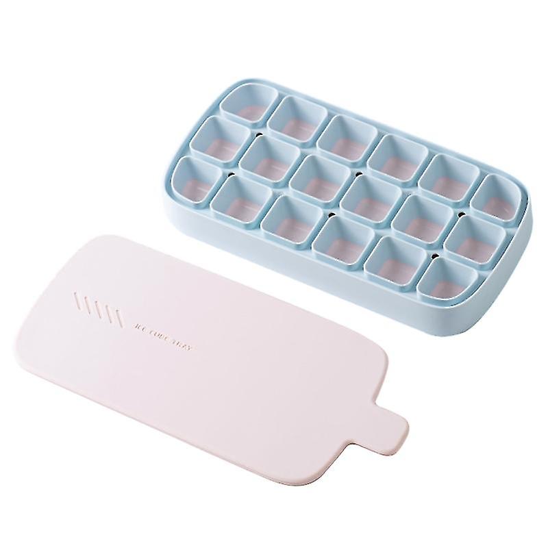Ice Cube Trays Ice Cube Molds Reusable Ice Cube Makers，Pink blue