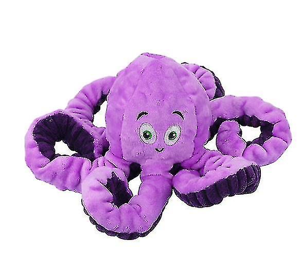 Squeaky Dog Toys Octopus,chew Dog Toys With Spiky Ball Inside For Dogs Training Reduce Boredom Plush Puppy Dog Toys