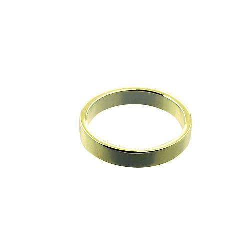 9ct Gold 4mm plain flat Wedding Ring Size Z