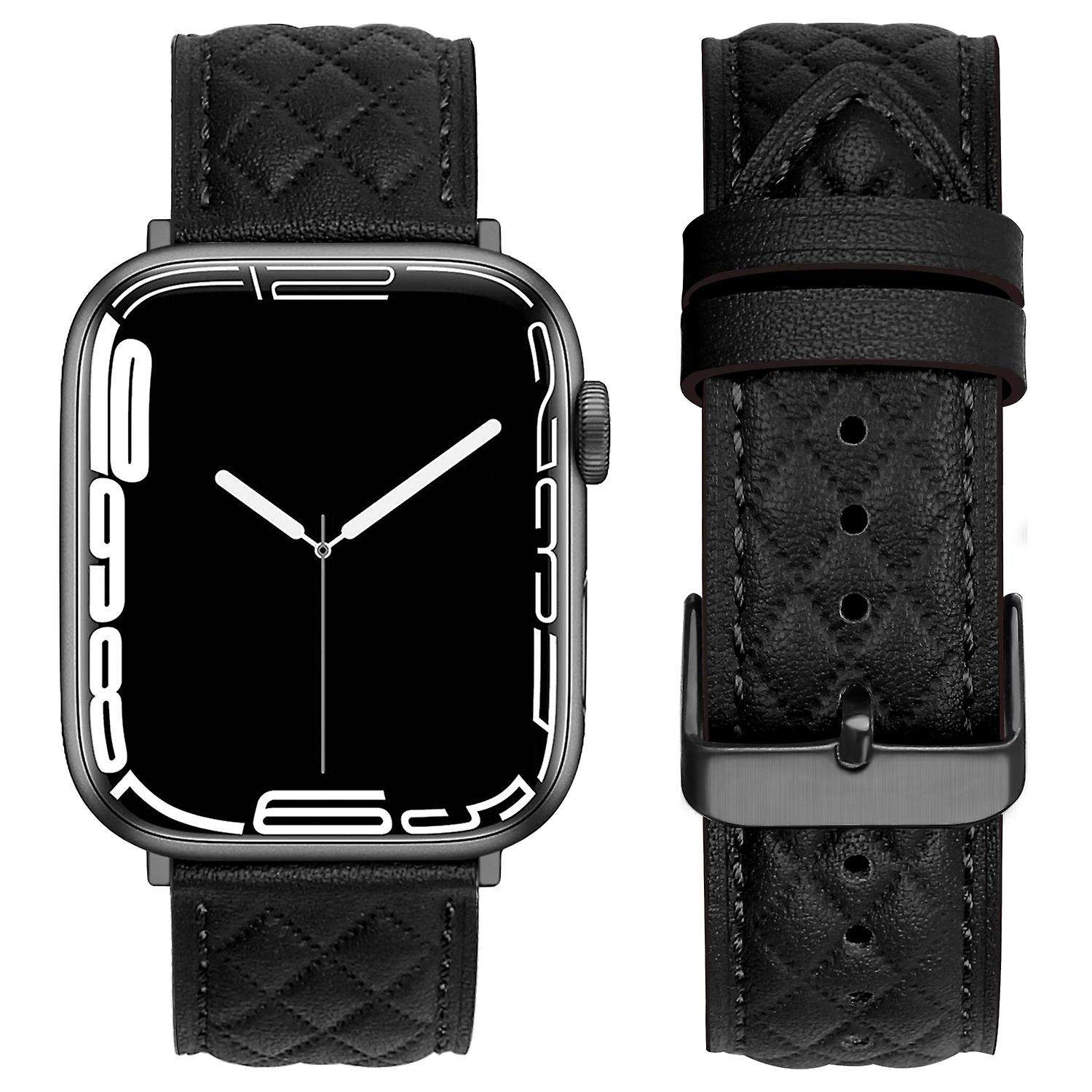 Genuine Leather Strap For Apple Watch Series 8&7 41mm
