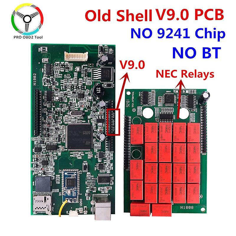 Tcs Multidiag 2021.11 With Activator Software V3.0 9241a Double Green Pcb V9.0 Code Reader Truck Diagnostic Tool Multidiag Pro