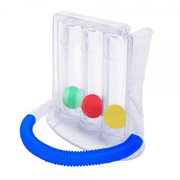 2xDeep Breathing Lung Exerciser 3Ball Incentive Spirometer Respiration Trainer