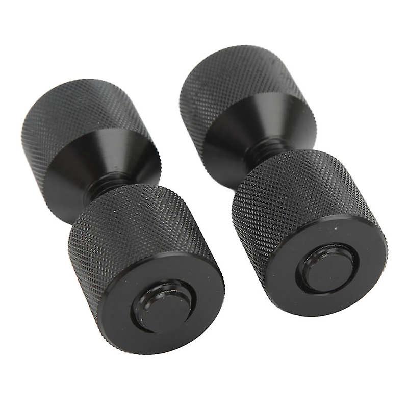 2 Hole Flange Alignment Pin Two Hole Pins Set  Black For Car