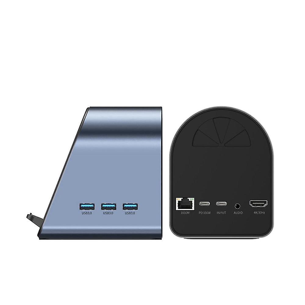 10 In 1 Usb C Hub Type C 3.0 To 4k Hd Adapter With Rj45 Sd/tf Card Reader Pd Fast Charge With Wirel