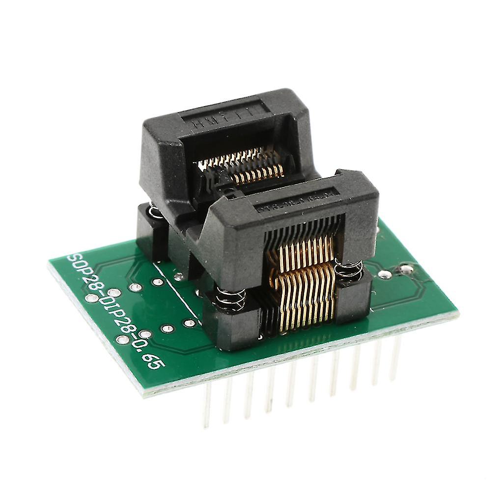 Tssop20 Burn Block Ssop20 St Chip Test Socket Programming Adapter Ots28-0.65-01
