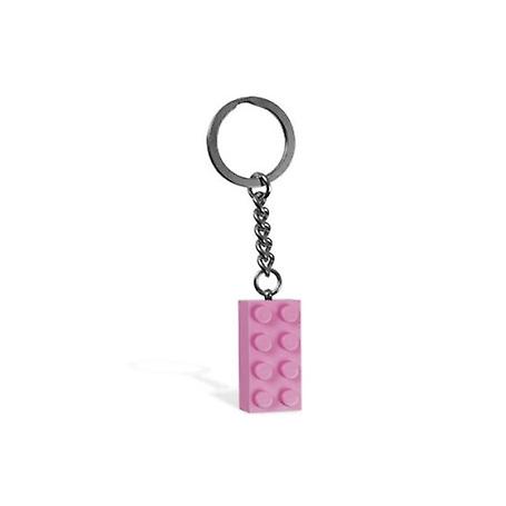 LEGO 852273 2x4 Stone - Pink Key chain