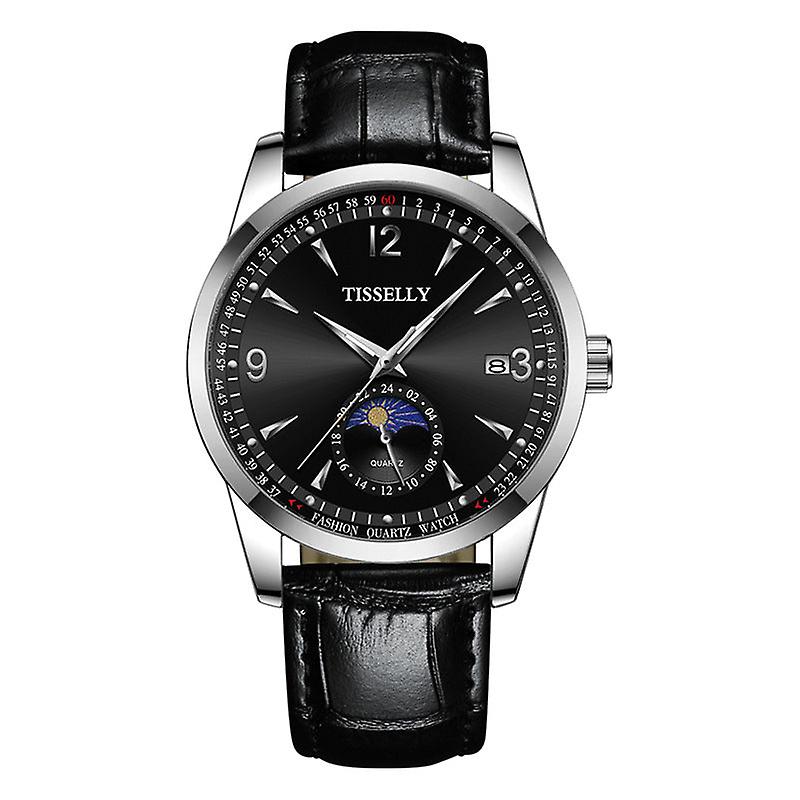 Simple Men's Calendar Luminous Waterproof Quartz Watch