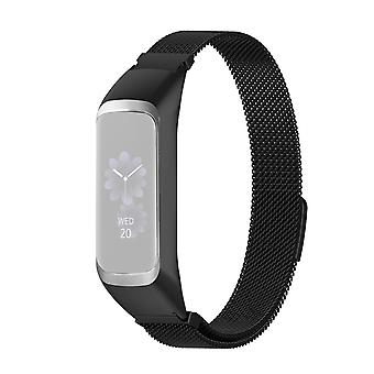 Stainless Steel Smartwatch Strap Replace Milanese Watch Band for Samsung Galaxy Fit 2 SM-R220