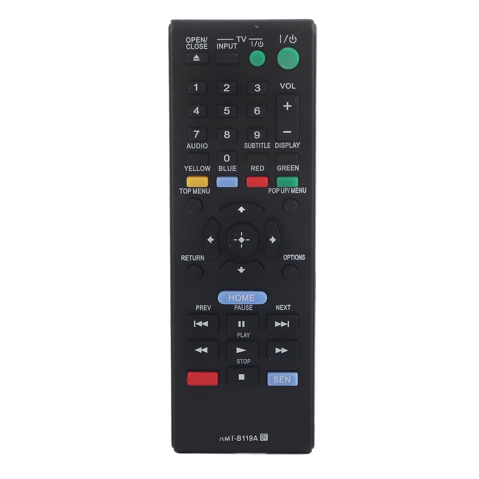 Fashionable RMT‑B119A Remote Control Replacement for Blu Ray Player Compact Easy to Use
