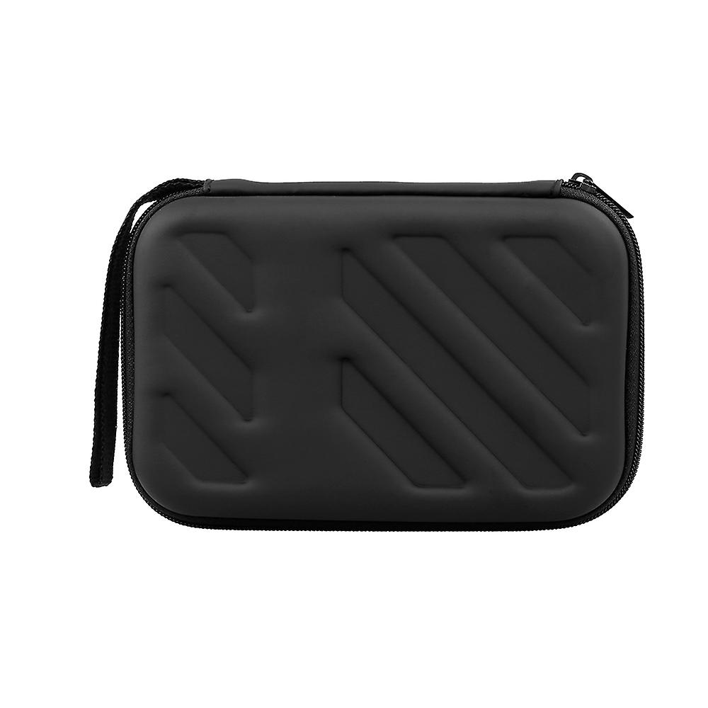 External Hard Drive Disk Case Shockproof EVA Case 2.5in HDD with Mesh Pocket and Soft Inner Fabric C