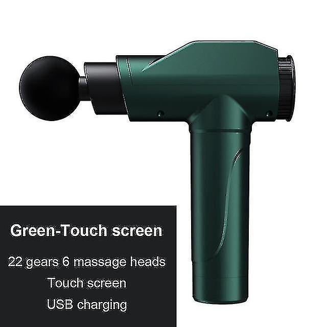 Sパーカッスルマサーの痛みの緩和ハンドヘルドディープティシューマッサガンLCDディスプレイのためのマッサガン