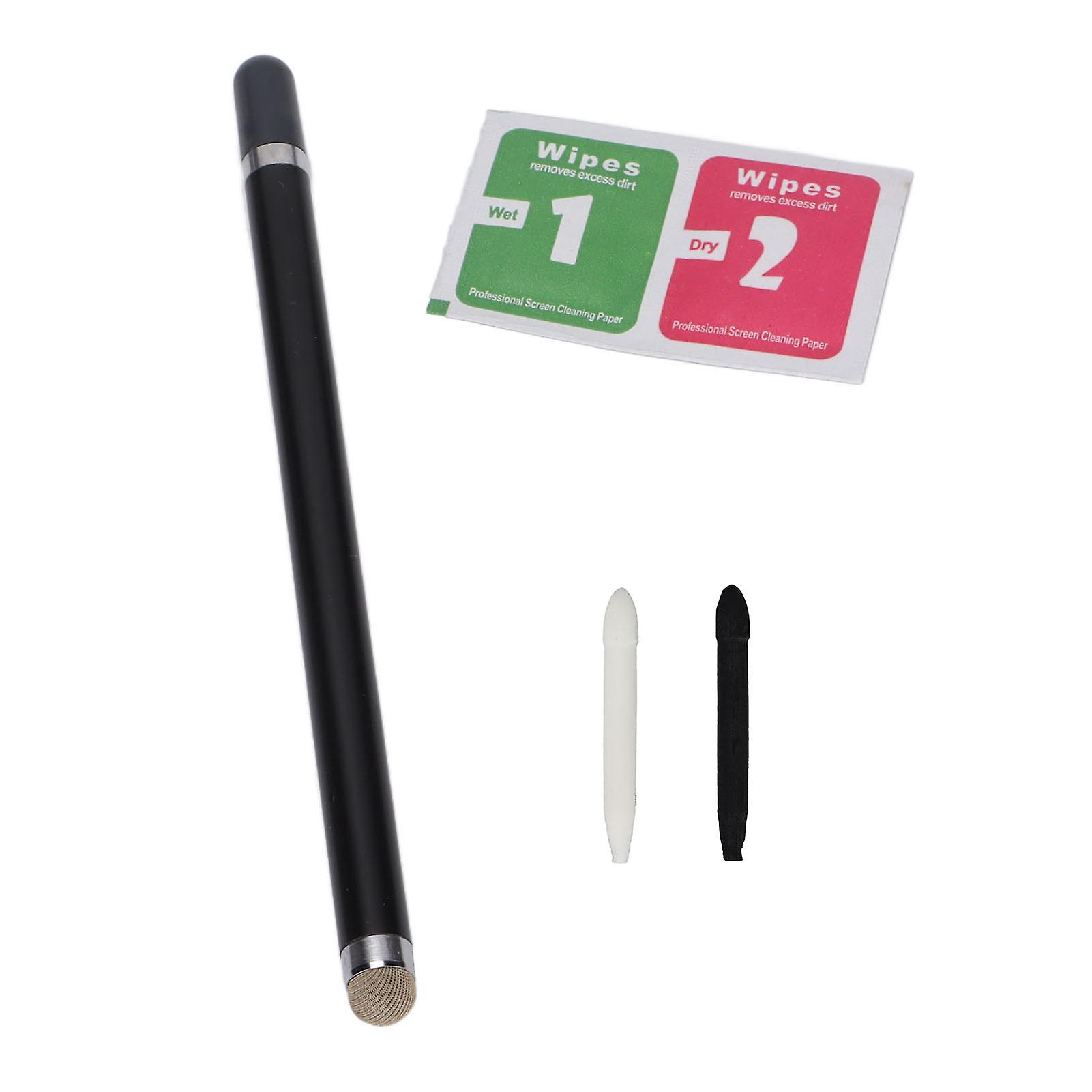 Stylus Pens Write Smoothly Quiet Fiber Tip Accurate Soft Wear Resistant Colorful Touch Screen Pens for Phone Tablets