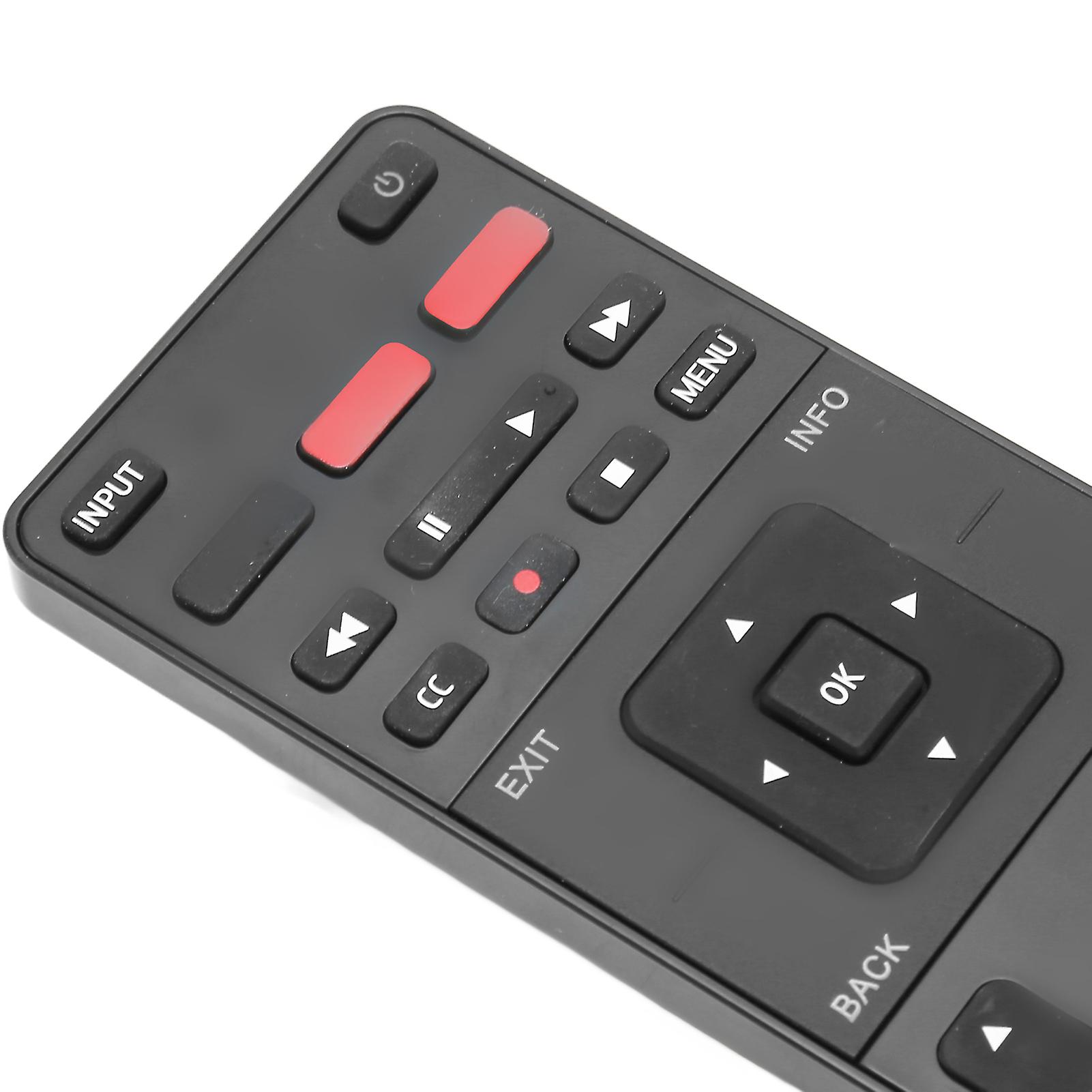 Universal Replacement Remote for Vizio TVs - Double-Sided with Keyboard, Easy Setup