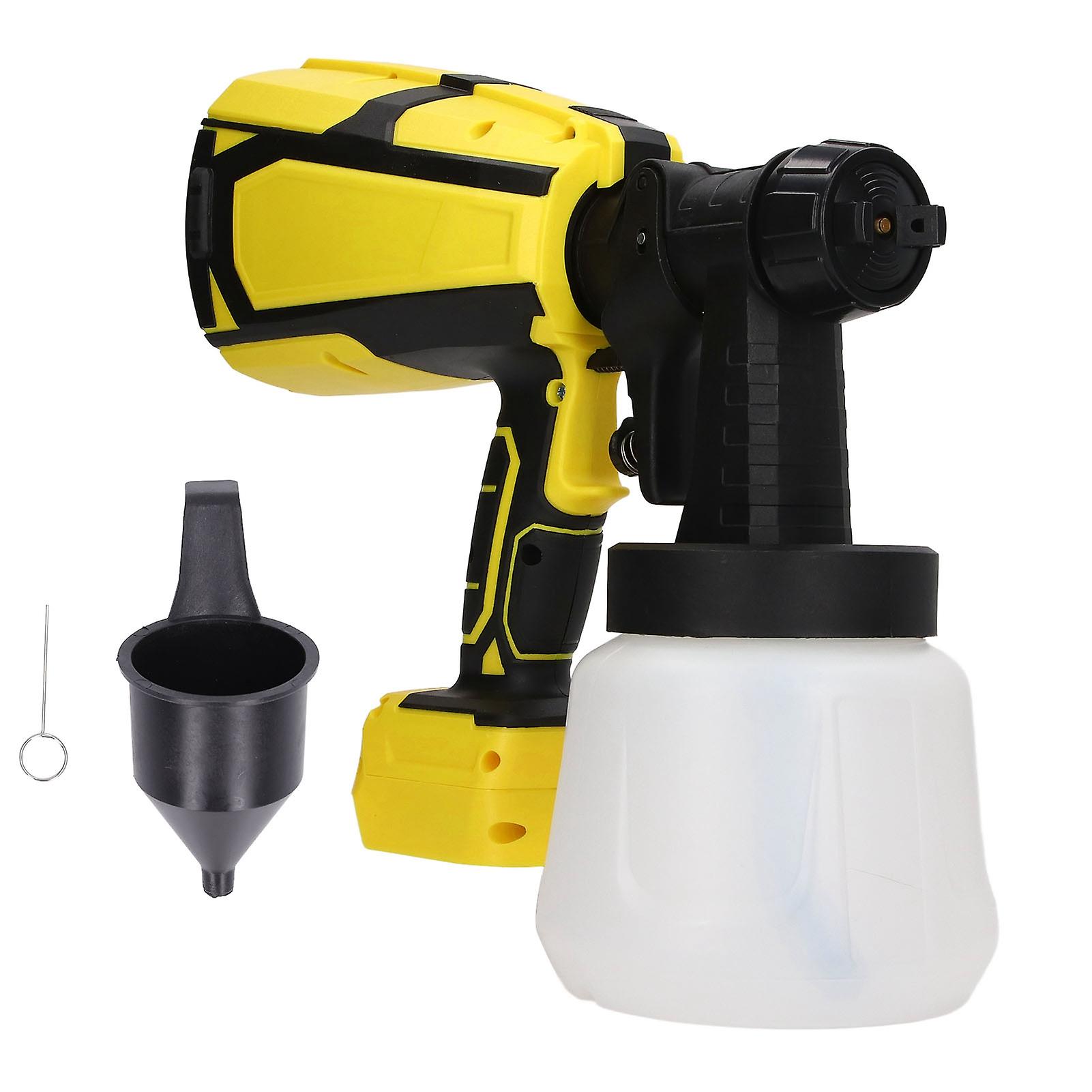 Qukaim Handheld Paint Sprayer Electric Spray Gun, High Power Handheld Paint Sprayer with 1000ml Container, Cordl Paint Sprayer for Easy