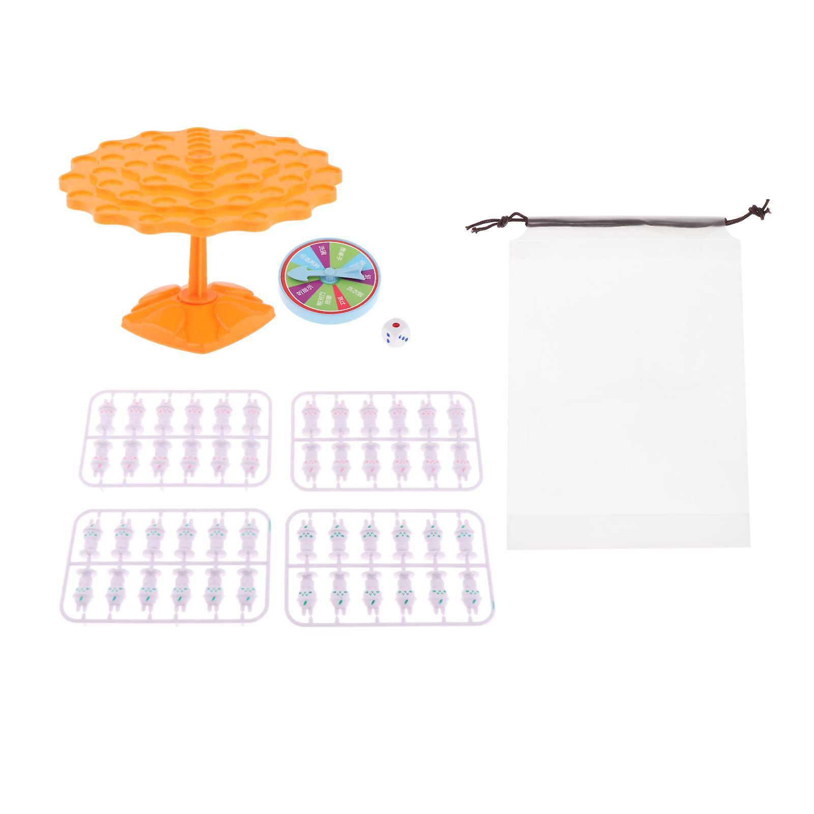 Balance Board Game Two Player Balance Game Building Family Gathering Rabbit Balancing Tree for Party Favors 3 4 5 6+ Year Old