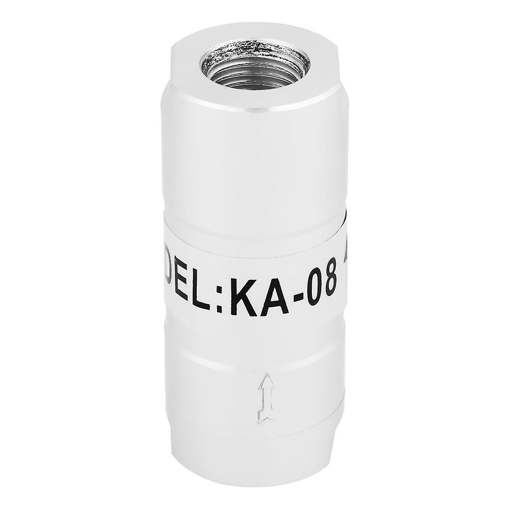 Clapet anti-retour pneumatique unidirectionnel G1/4" en alliage de zinc durable KA-08