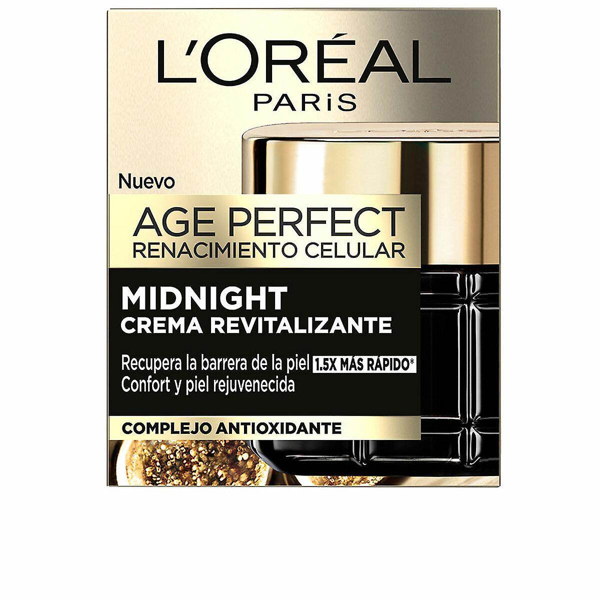 Anti-Ageing Night Cream 欧莱雅 Make Up Age Perfect Revitalising 50 毫升