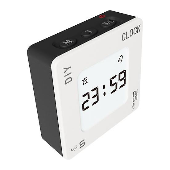 Timer Count Down Battery Needed Small Size Quartet Snooze Alarm Clock
