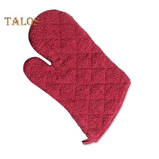 1Pc Cooking Mitt Soft-touching Wide Application Portable Practical Easy Hanging Insulated Glove for Picnic