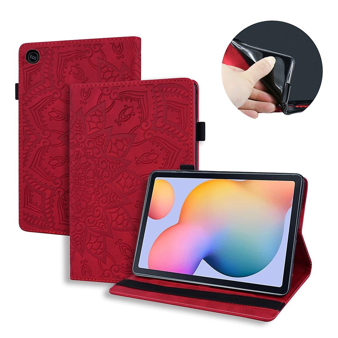 Calf Pattern Leather Case For Samsung Galaxy Tab S6 Lite