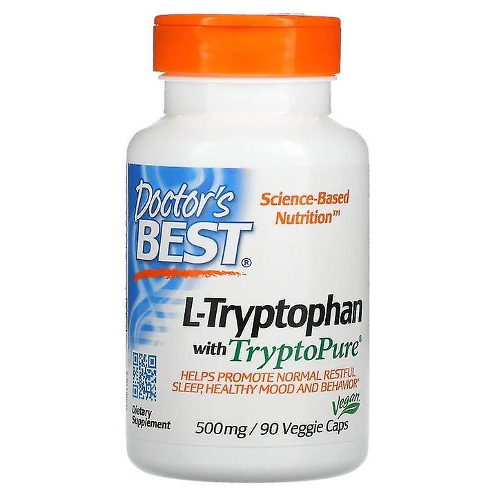 Doctor's Best L-Tryptophan with TryptoPure 500mg Vcaps 90