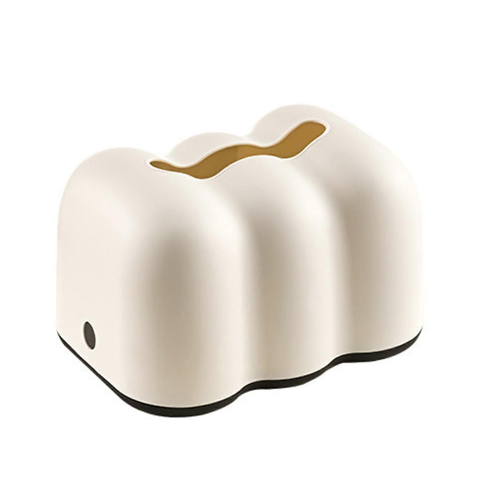 Tissue Dispenser Lovely Cloud Shape Facial Tissue Holder Wall Mounted Tissue Box Holder for Bathroom Living Room