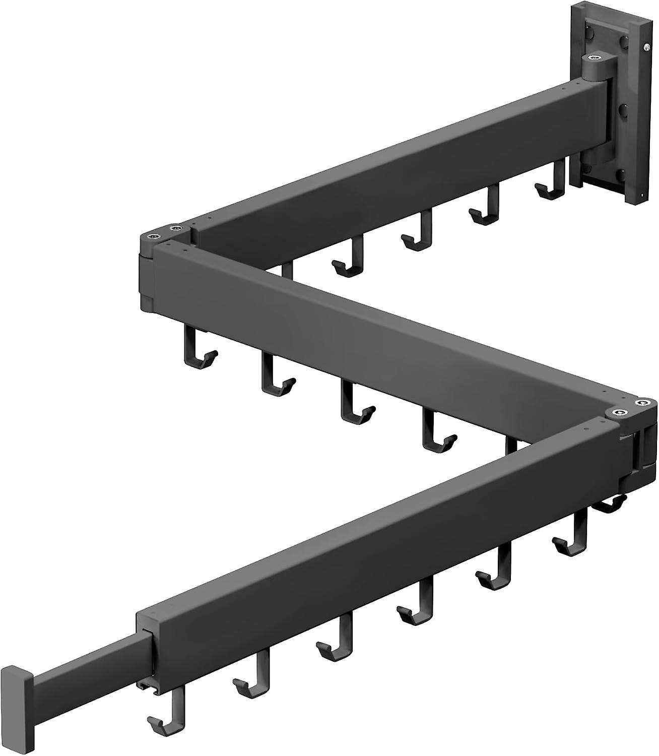 Clothes Drying Rack Laundry Drying Rack Wall Mount Space Saver Clothes Rack Retractable Collapsible