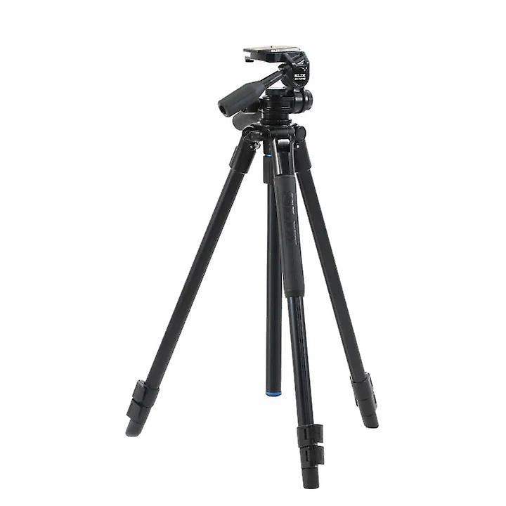 Slik Pro Al-323hd Ii Camera Tripod With Sh-737hd 3-way Pan Head