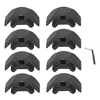 8 Pcs Woodworking Corner Clips, Quick Panel Connectors & Right Angle Clamps for Easy Furniture Assembly - Durable Tool Set for Crafting & DIY Projects
