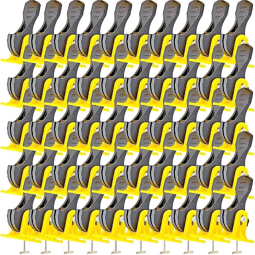 Upgraded Tile Leveling System Kit - Adjustable Tile Spacers, Reusable Floor Leveler and Ceramic Levelers for Easy Tile Installation