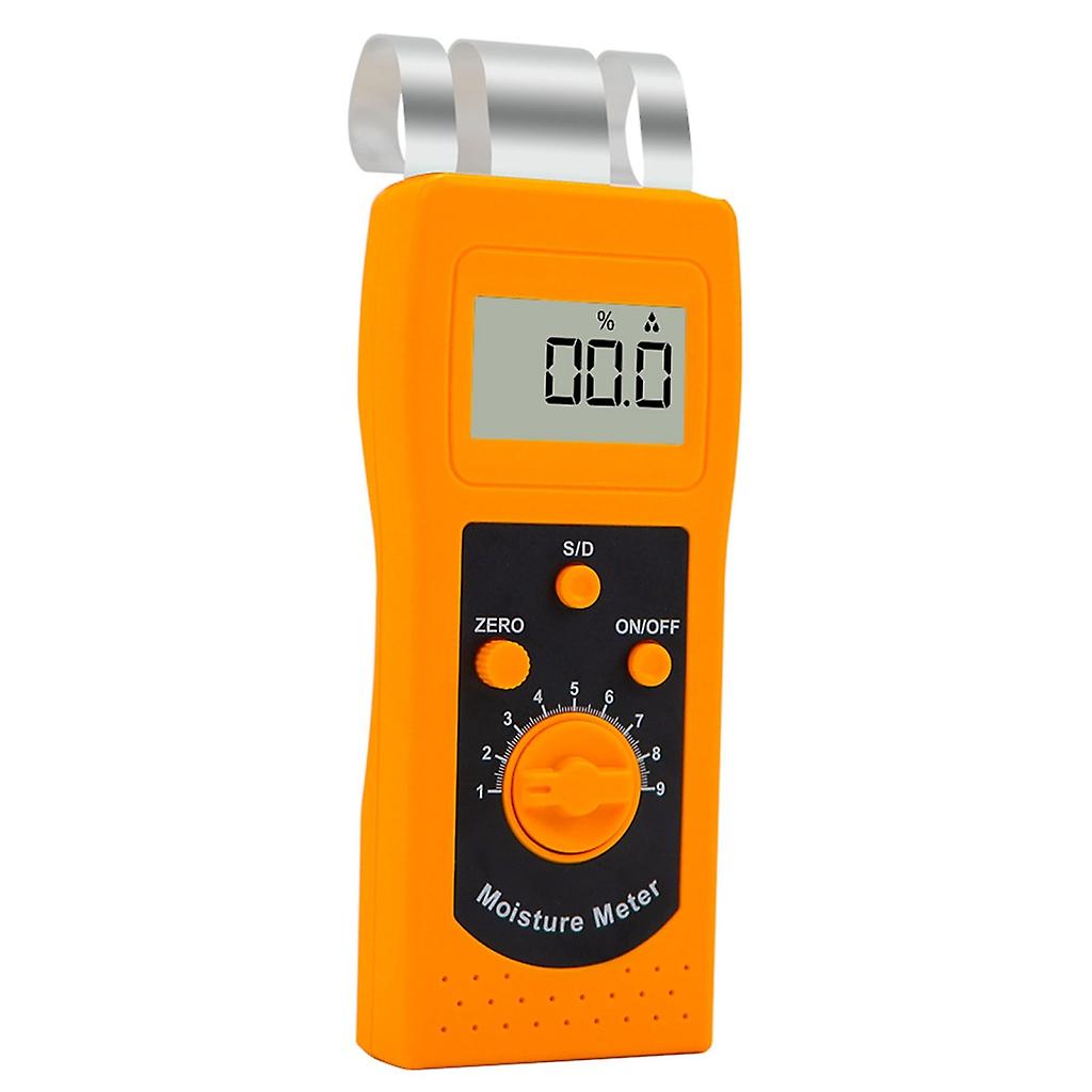 Moisture Tester for Textile Wool LCD Display Moisture Content Measuring Tools