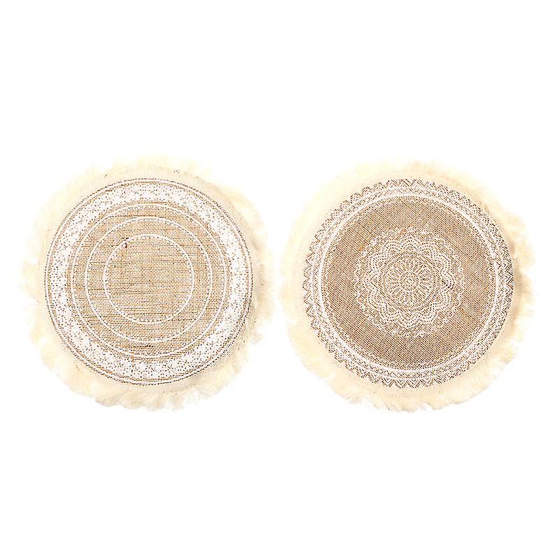 2pcs Heat Resistant Knit Placemats